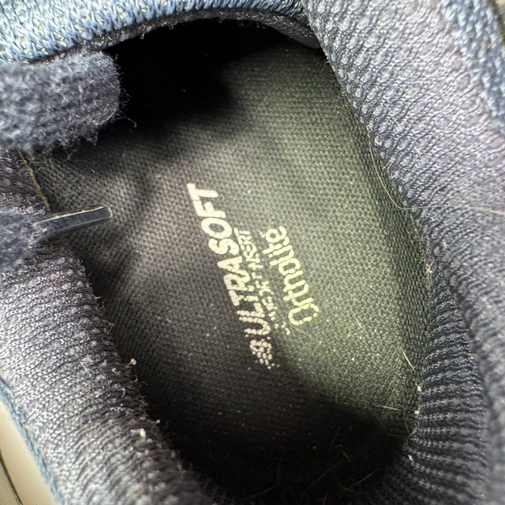 New Balance 990v5 Women 8 Wide Navy Blue Suede Running Shoes W990NV5 Made in USA - Picture 8 of 9
